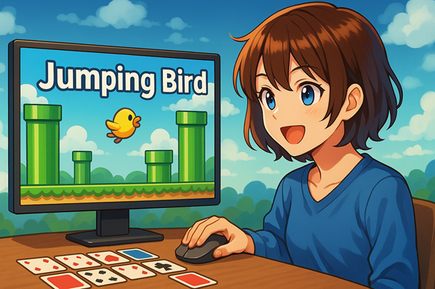 ジャンピングバード タイトル